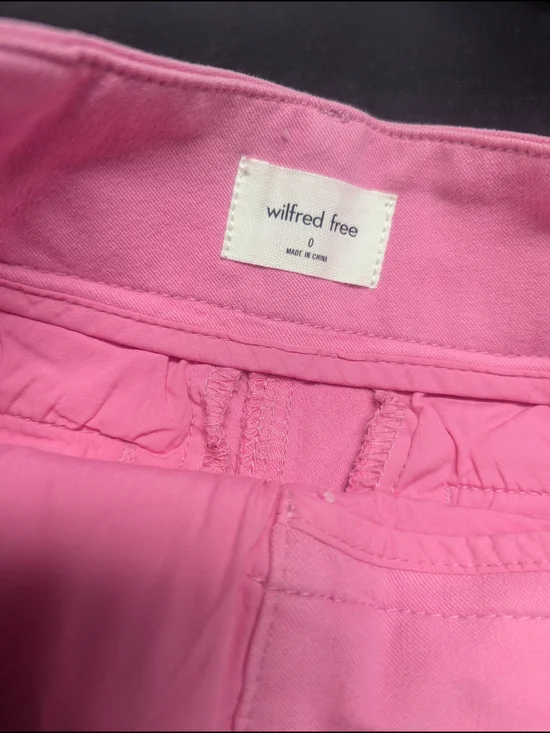 NWT Wilfred Free Ascendant Pant Bubblegum Pink Size 0 - Picture 6 of 8